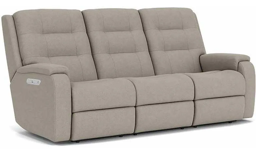 Flexsteel 2810-62L Arlo Power Reclining Sofa with Power Headrests and Lumbar Flexsteel 2810-62L Arlo Power Reclining Sofa with Power Headrests and Lumbar