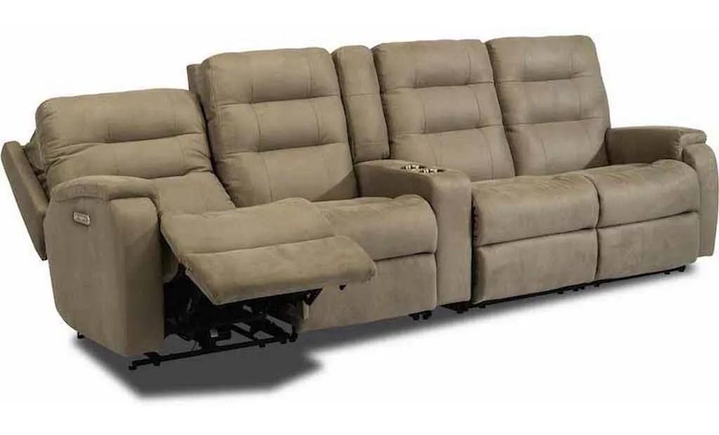 Flexsteel 2810-SECTPH Arlo Power Reclining Sectional with Power Headrests Flexsteel 2810-SECTPH Arlo Power Reclining Sectional with Power Headrests