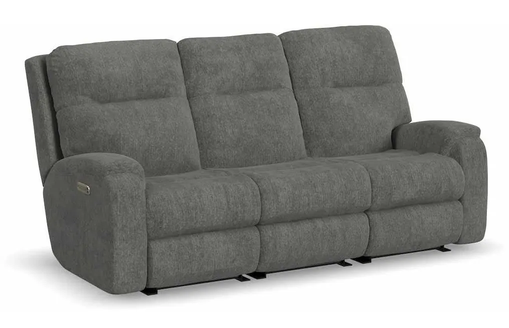 Flexsteel 2860-62L Penn Power Reclining Sofa with Power Headrests and Lumbar Flexsteel 2860-62L Penn Power Reclining Sofa with Power Headrests and Lumbar