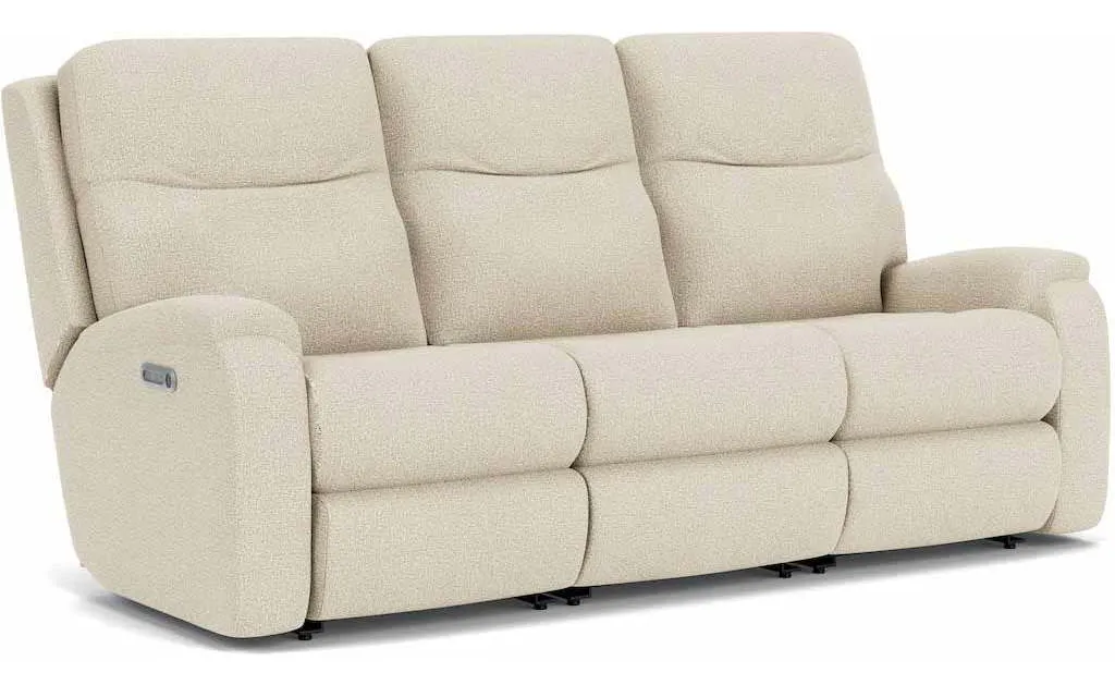 Flexsteel 2860-62L Penn Power Reclining Sofa with Power Headrests and Lumbar Flexsteel 2860-62L Penn Power Reclining Sofa with Power Headrests and Lumbar