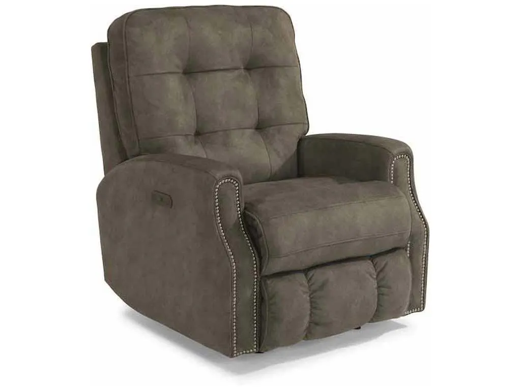 Flexsteel 2881-51H  Devon Power Rocking Recliner with Power Headrest