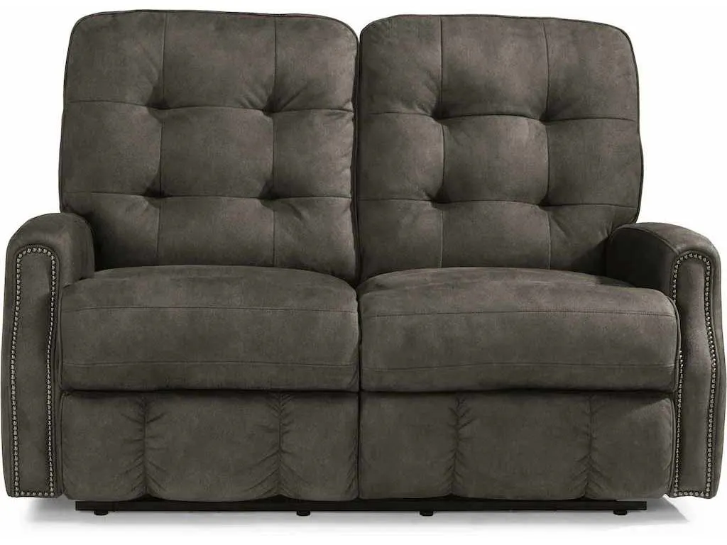 Flexsteel 2881-60H  Devon Power Reclining Loveseat with Power Headrests