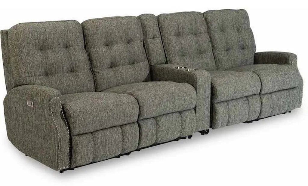 Flexsteel 2881-SECTPH Devon Power Reclining Sectional with Power Headrests Flexsteel 2881-SECTPH Devon Power Reclining Sectional with Power Headrests