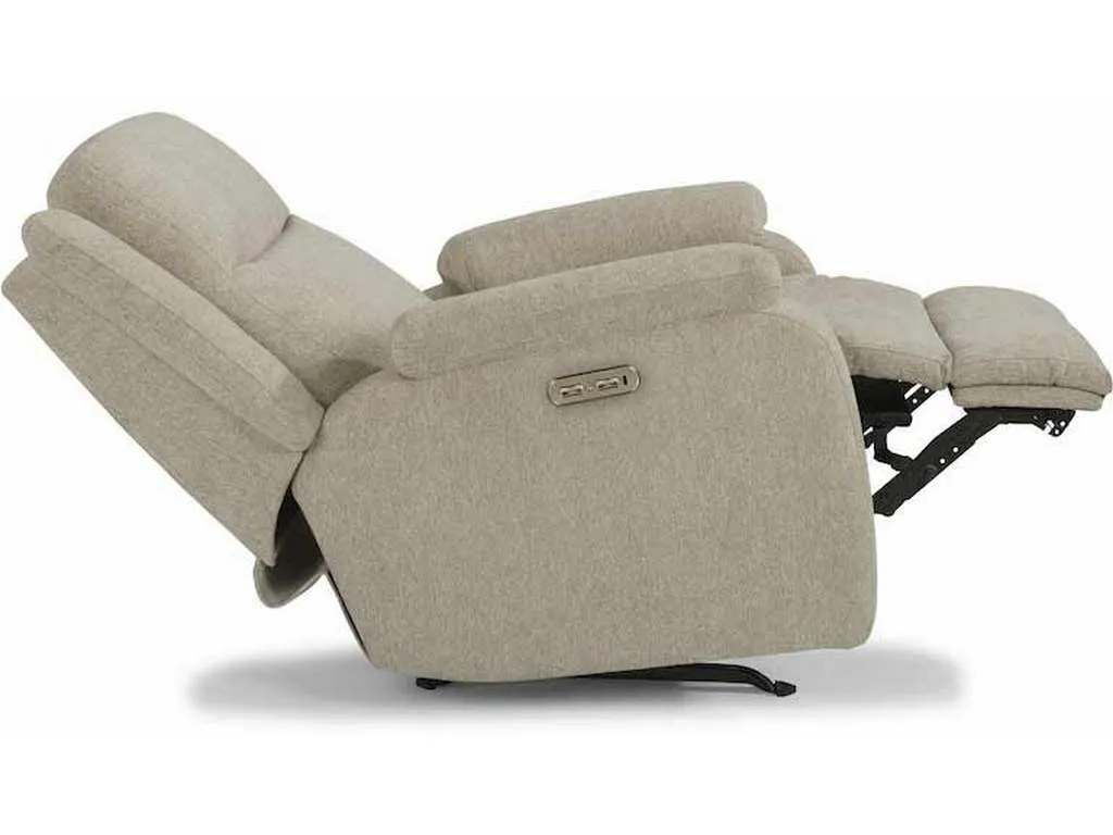 Flexsteel 2888-51H  Magnus Power Rocking Recliner with Power Headrest