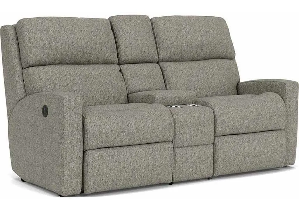 Flexsteel 2900-601M Catalina Power Reclining Loveseat with Console Flexsteel 2900-601M Catalina Power Reclining Loveseat with Console