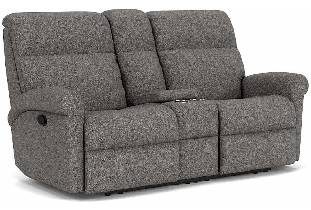 Flexsteel 2902-601 Davis Reclining Loveseat with Console Flexsteel 2902-601 Davis Reclining Loveseat with Console