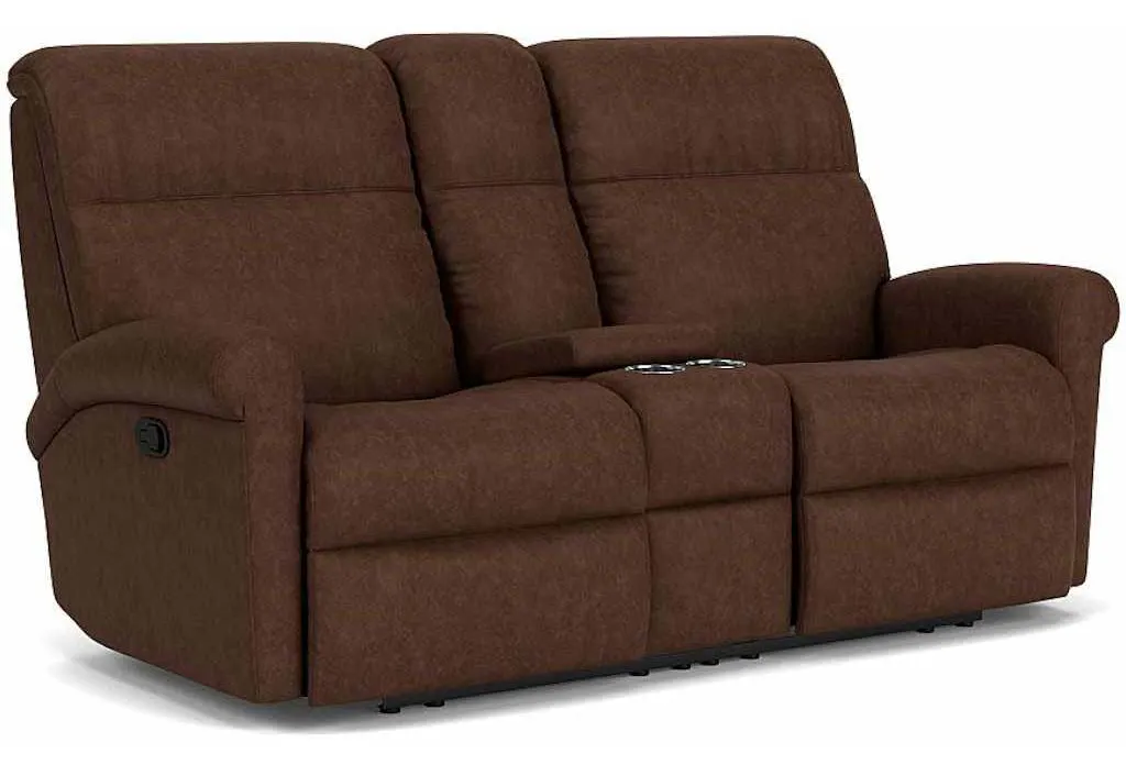 Flexsteel 2902-601 Davis Reclining Loveseat with Console Flexsteel 2902-601 Davis Reclining Loveseat with Console