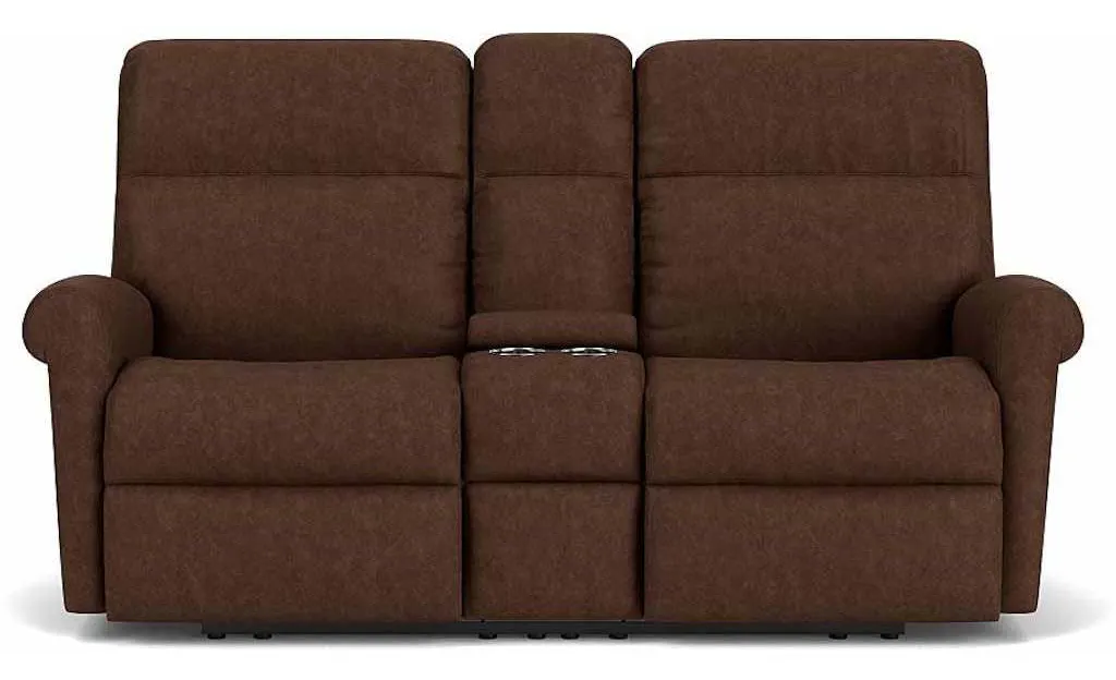 Flexsteel 2902-601 Davis Reclining Loveseat with Console Flexsteel 2902-601 Davis Reclining Loveseat with Console