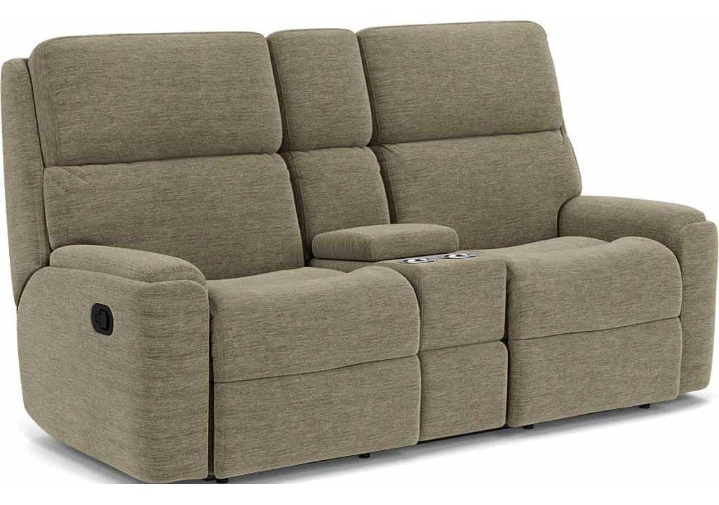 Flexsteel 2904-601 Rio Reclining Loveseat with Console Flexsteel 2904-601 Rio Reclining Loveseat with Console