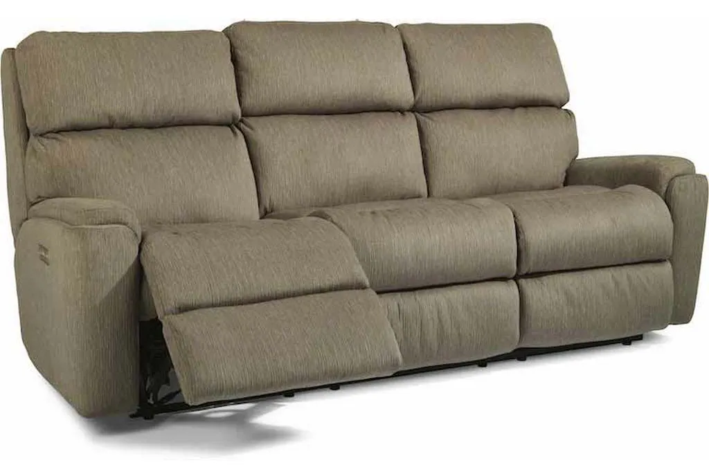 Flexsteel 2904-62H Rio Power Reclining Sofa with Power Headrests Flexsteel 2904-62H Rio Power Reclining Sofa with Power Headrests