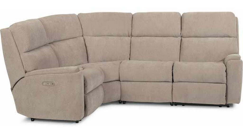 Flexsteel 2904-SECTPH Rio Power Reclining Sectional with Power Headrests Flexsteel 2904-SECTPH Rio Power Reclining Sectional with Power Headrests