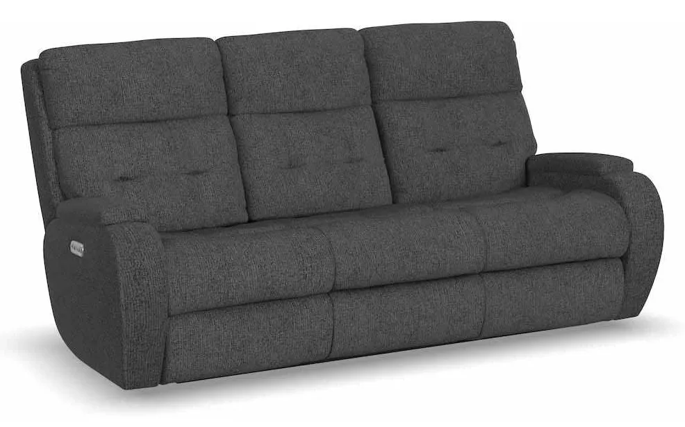 Flexsteel 2906-62H Strait Power Reclining Sofa with Power Headrests Flexsteel 2906-62H Strait Power Reclining Sofa with Power Headrests