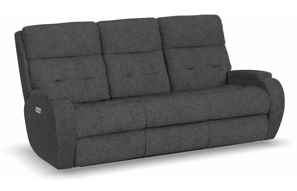 Flexsteel 2906-62H Strait Power Reclining Sofa with Power Headrests Flexsteel 2906-62H Strait Power Reclining Sofa with Power Headrests