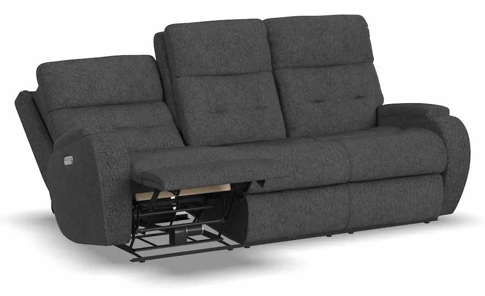 Flexsteel 2906-62H Strait Power Reclining Sofa with Power Headrests Flexsteel 2906-62H Strait Power Reclining Sofa with Power Headrests