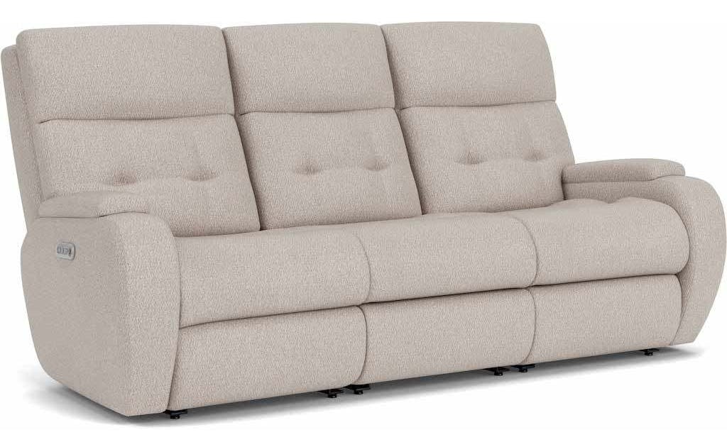 Flexsteel 2906-62H Strait Power Reclining Sofa with Power Headrests Flexsteel 2906-62H Strait Power Reclining Sofa with Power Headrests