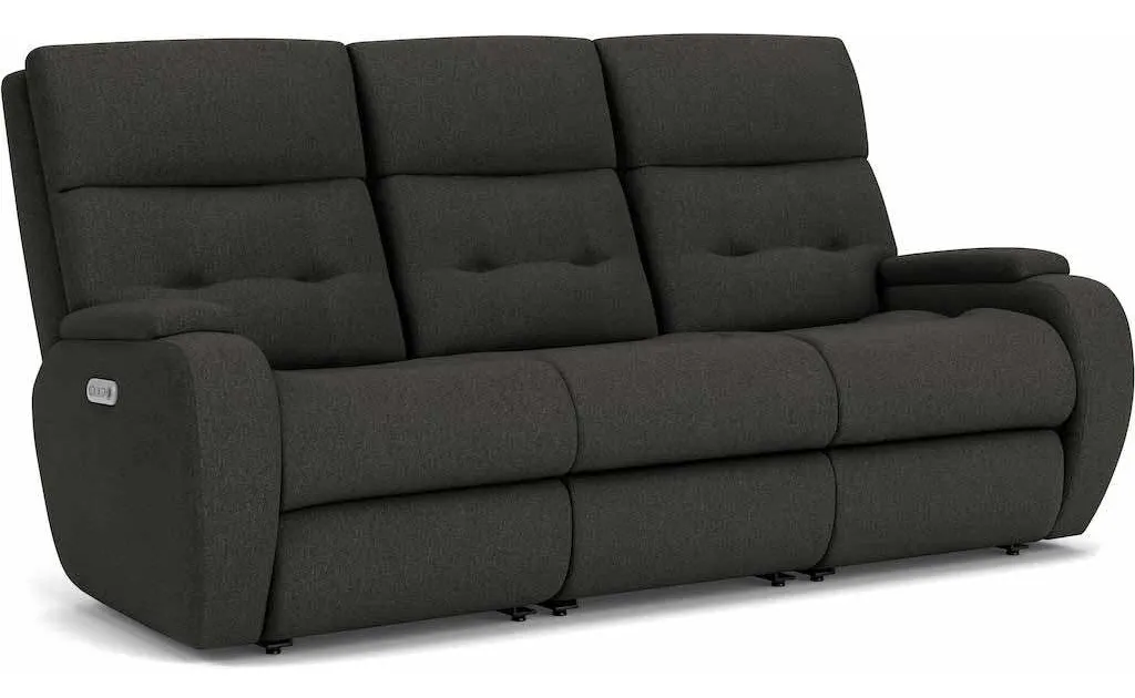 Flexsteel 2906-62H Strait Power Reclining Sofa with Power Headrests Flexsteel 2906-62H Strait Power Reclining Sofa with Power Headrests