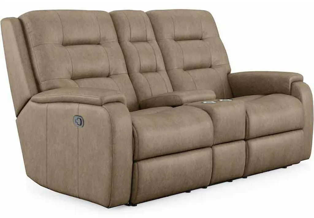Flexsteel 3810-601 Arlo Reclining Loveseat with Console Flexsteel 3810-601 Arlo Reclining Loveseat with Console