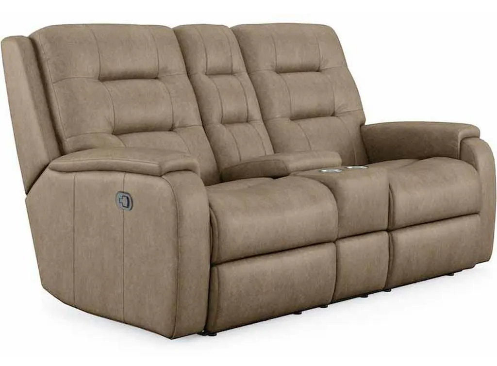 Flexsteel 3810-601 Arlo Reclining Loveseat with Console Flexsteel 3810-601 Arlo Reclining Loveseat with Console