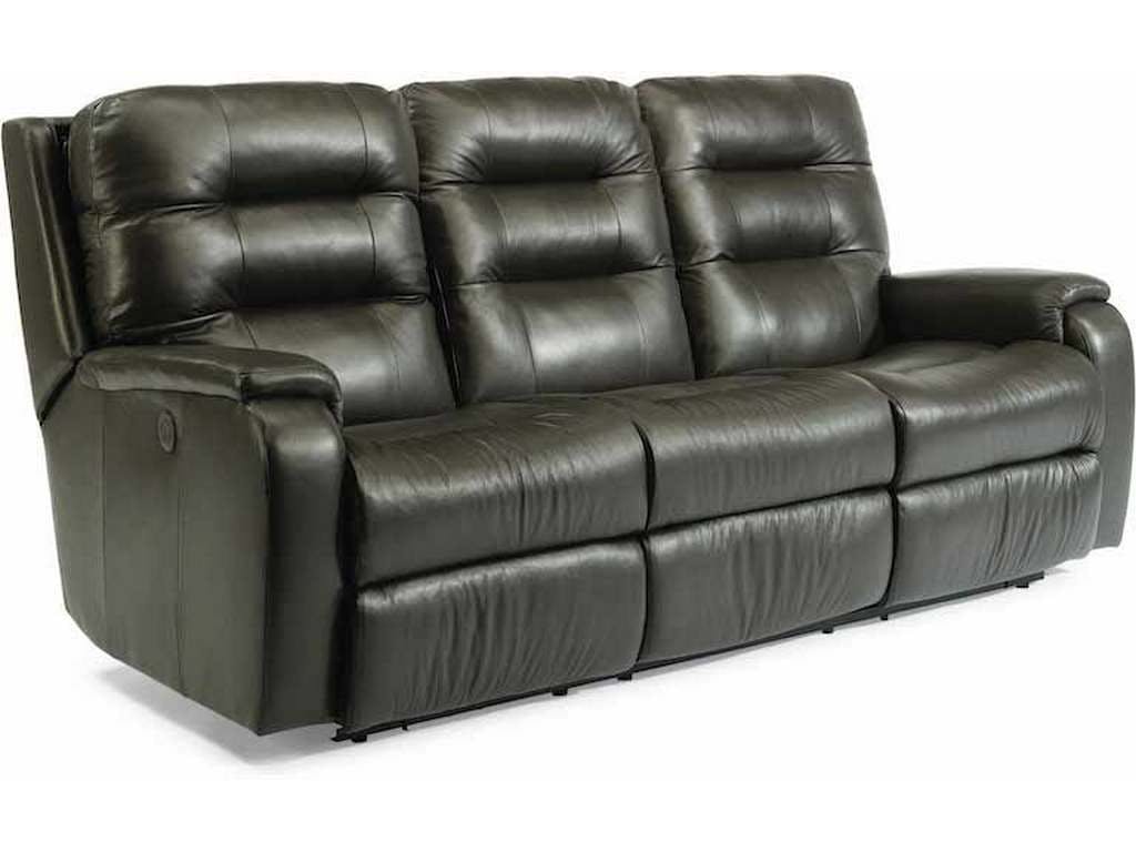 Flexsteel 3810-62M  Arlo Power Reclining Sofa
