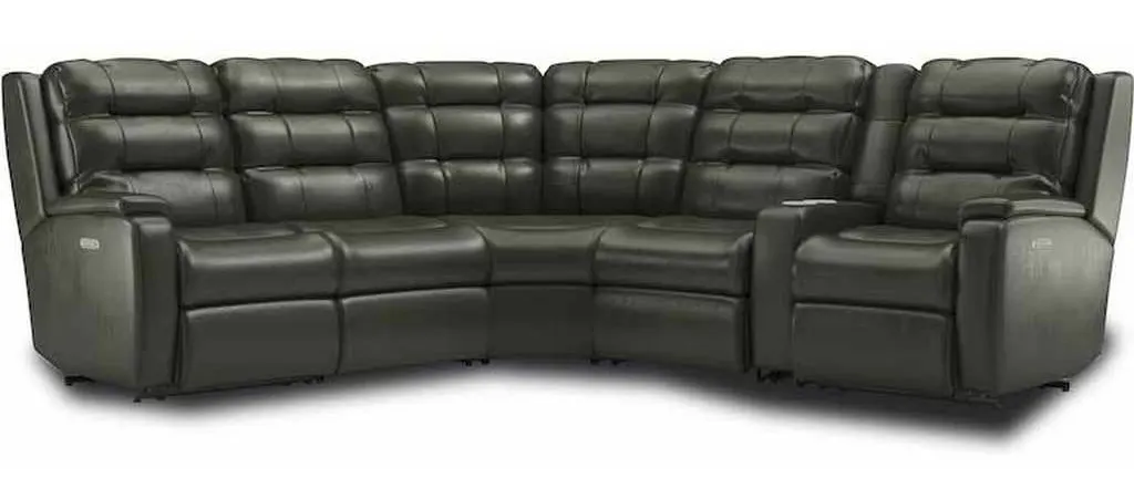 Flexsteel 3810-SECTPH Arlo Power Reclining Sectional with Power Headrests Flexsteel 3810-SECTPH Arlo Power Reclining Sectional with Power Headrests