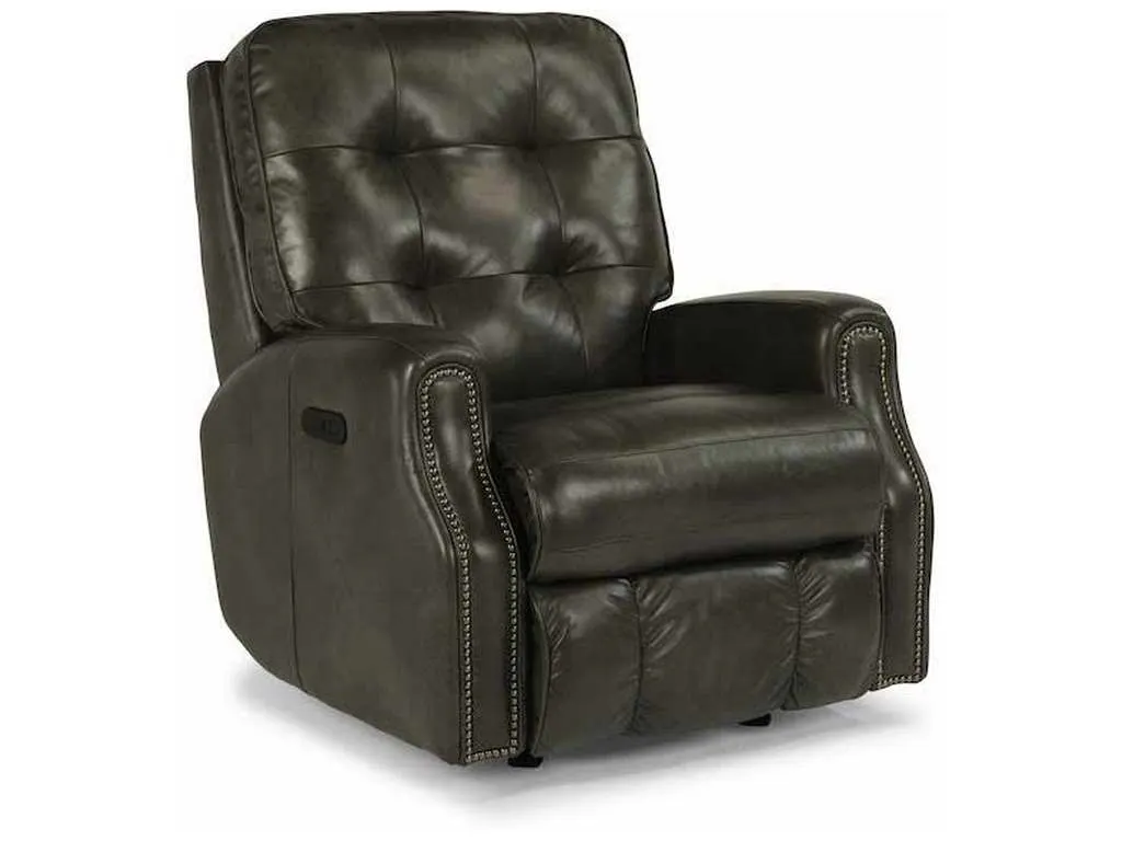 Flexsteel 3881-51H  Devon Power Rocking Recliner with Power Headrest