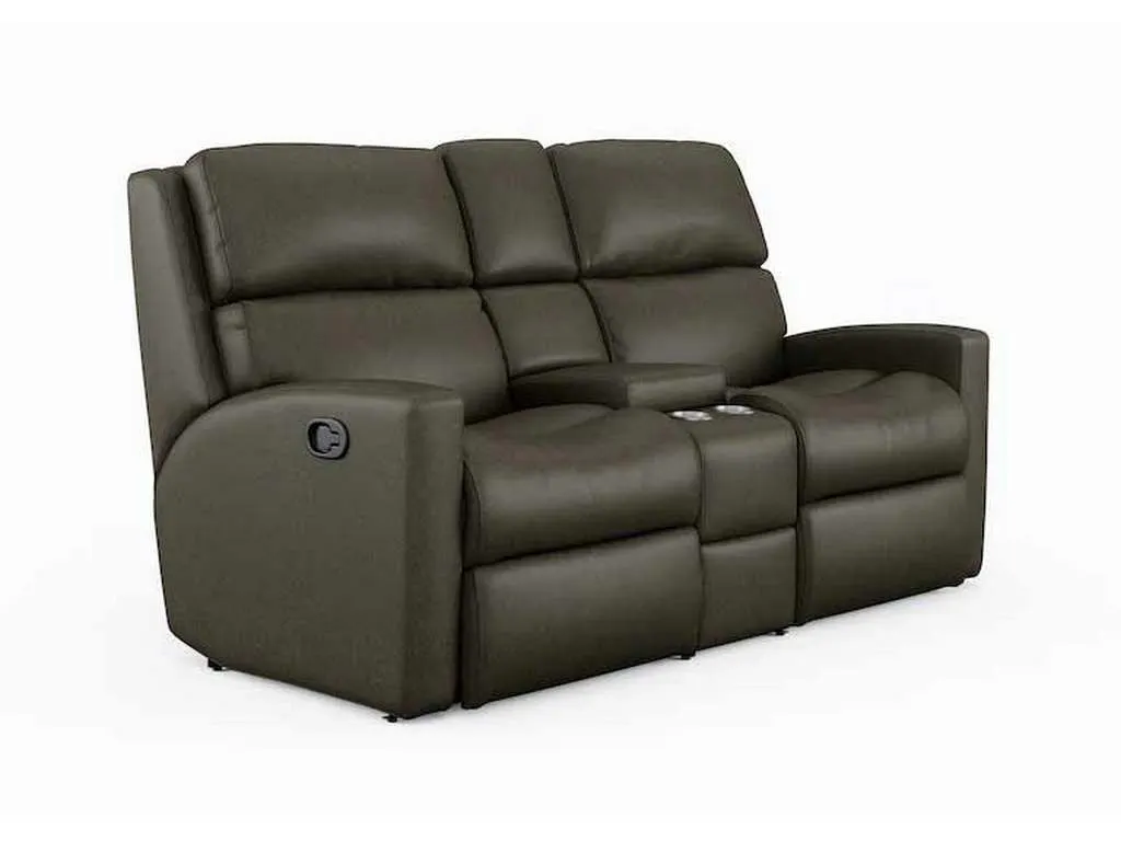 Flexsteel 3900-601  Catalina Reclining Loveseat with Console