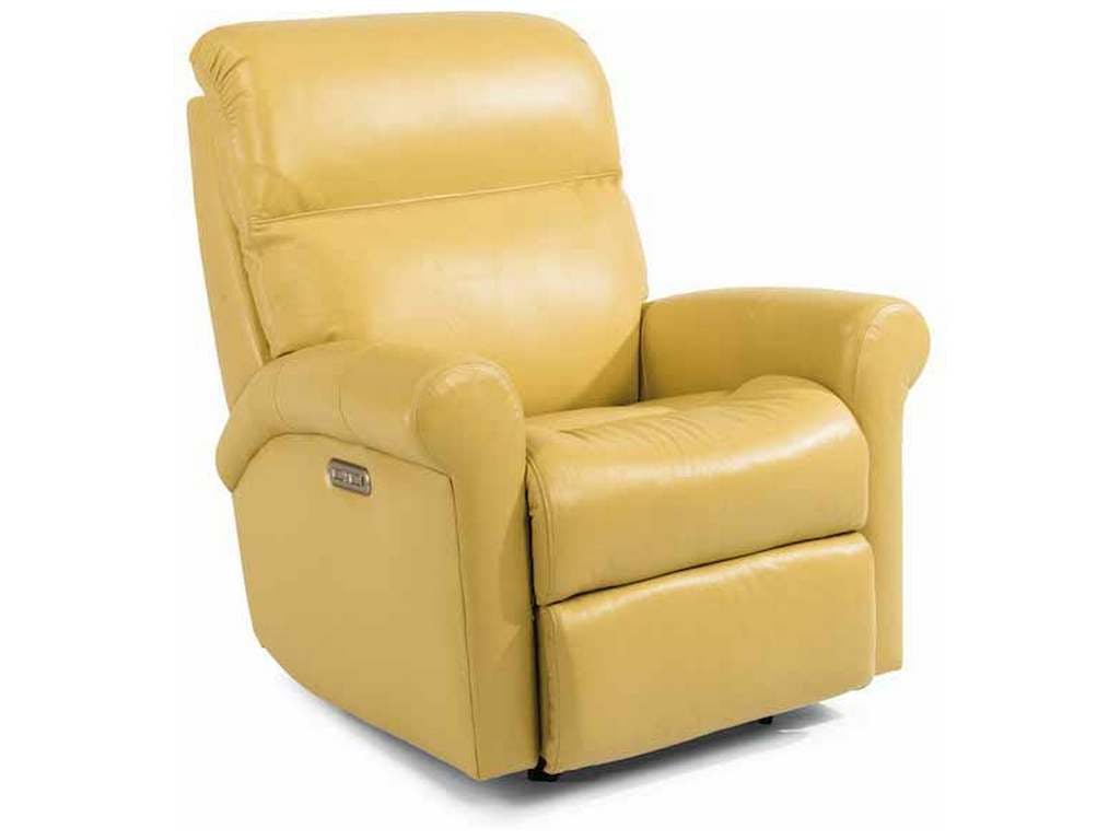 Flexsteel 3902-51H  Davis Power Rocking Recliner with Power Headrest