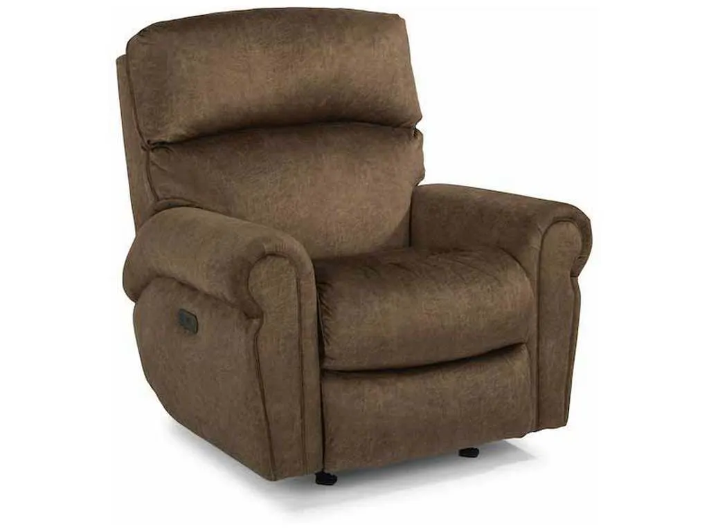 Flexsteel 4504-51H  Langston Power Rocking Recliner with Power Headrest