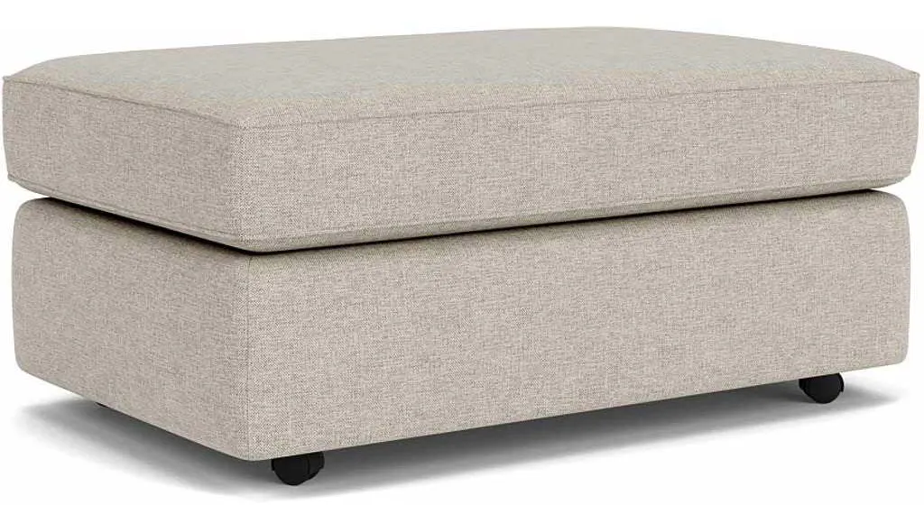 Flexsteel 7305-09 Vail Cocktail Ottoman with Casters Flexsteel 7305-09 Vail Cocktail Ottoman with Casters