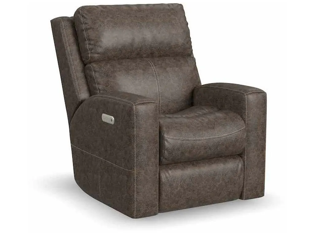 Flexsteel B3805-50L  Score Power Recliner with Power Headrest and Lumbar