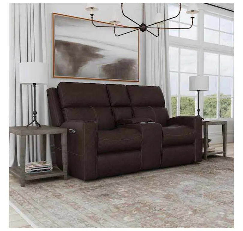 Flexsteel B3805-601L Score Power Reclining Loveseat with Console and Power Headrests and Lumbar Flexsteel B3805-601L Score Power Reclining Loveseat with Console and Power Headrests and Lumbar