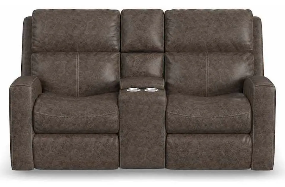 Flexsteel B3805-601L Score Power Reclining Loveseat with Console and Power Headrests and Lumbar Flexsteel B3805-601L Score Power Reclining Loveseat with Console and Power Headrests and Lumbar