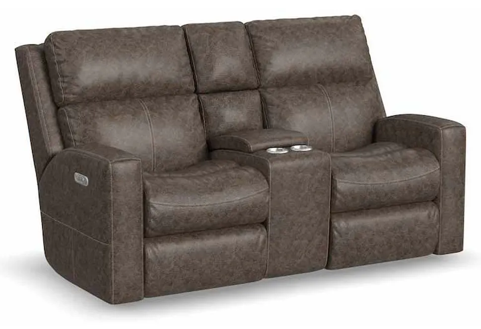 Flexsteel B3805-601L Score Power Reclining Loveseat with Console and Power Headrests and Lumbar Flexsteel B3805-601L Score Power Reclining Loveseat with Console and Power Headrests and Lumbar