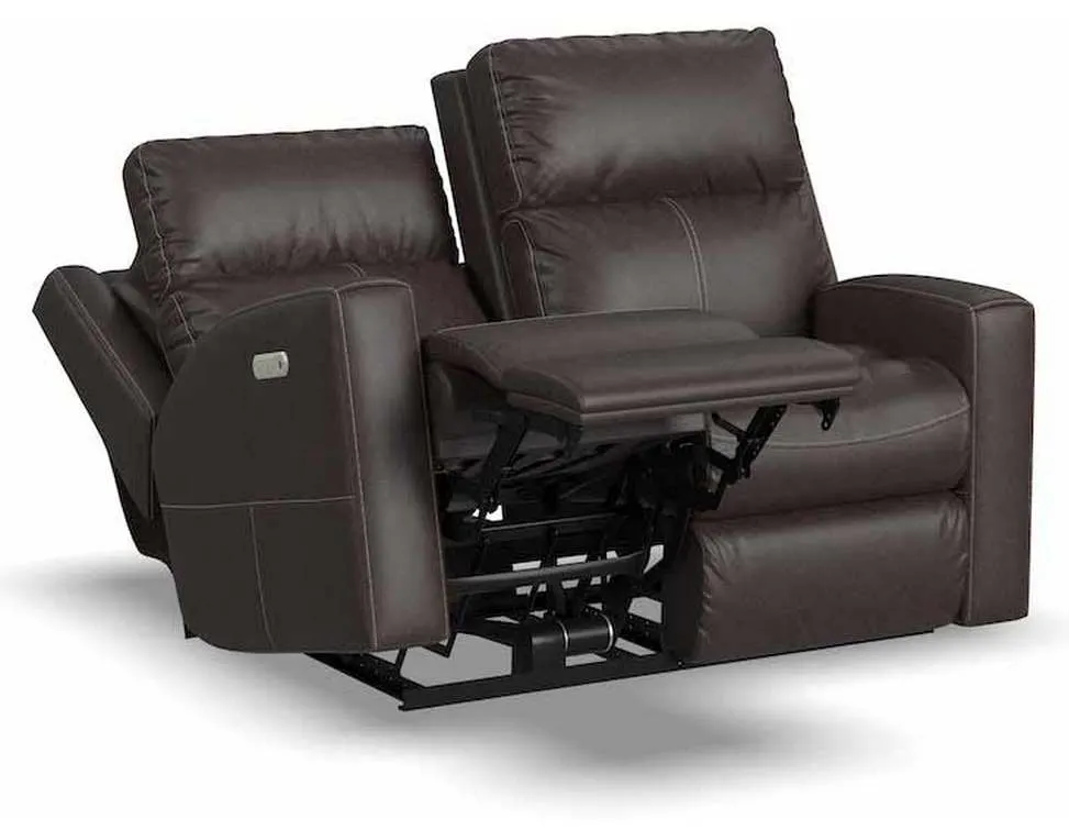 Flexsteel B3805-60L Score Power Reclining Loveseat with Power Headrests and Lumbar Flexsteel B3805-60L Score Power Reclining Loveseat with Power Headrests and Lumbar