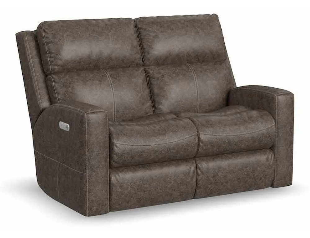 Flexsteel B3805-60L Score Power Reclining Loveseat with Power Headrests and Lumbar Flexsteel B3805-60L Score Power Reclining Loveseat with Power Headrests and Lumbar