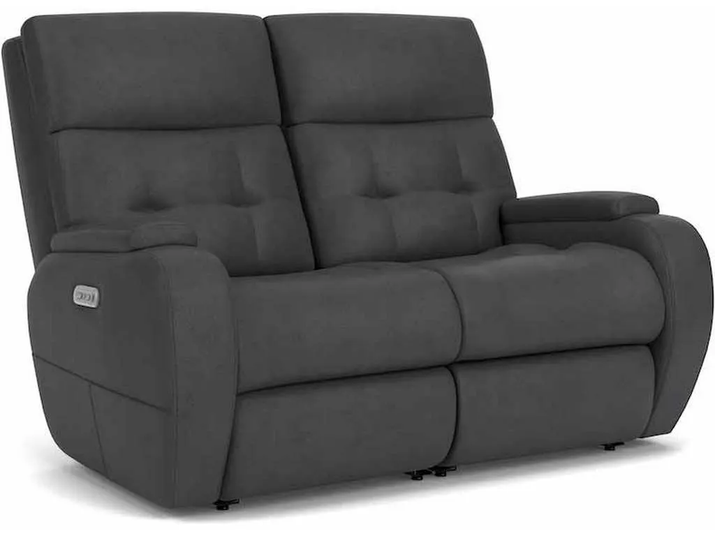 Flexsteel B3906-60H Strait Power Reclining Loveseat with Power Headrests Flexsteel B3906-60H Strait Power Reclining Loveseat with Power Headrests