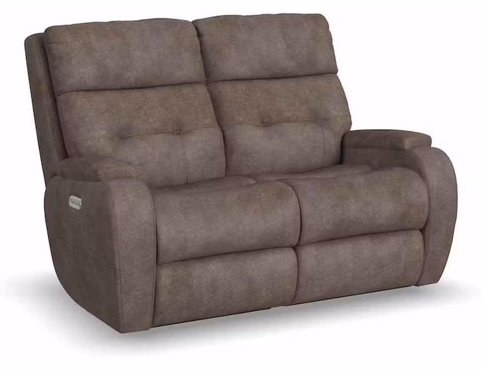 Flexsteel B3906-60H Strait Power Reclining Loveseat with Power Headrests Flexsteel B3906-60H Strait Power Reclining Loveseat with Power Headrests