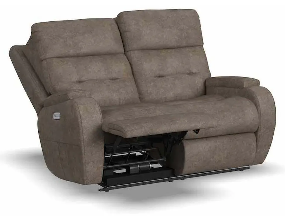 Flexsteel B3906-60H Strait Power Reclining Loveseat with Power Headrests Flexsteel B3906-60H Strait Power Reclining Loveseat with Power Headrests