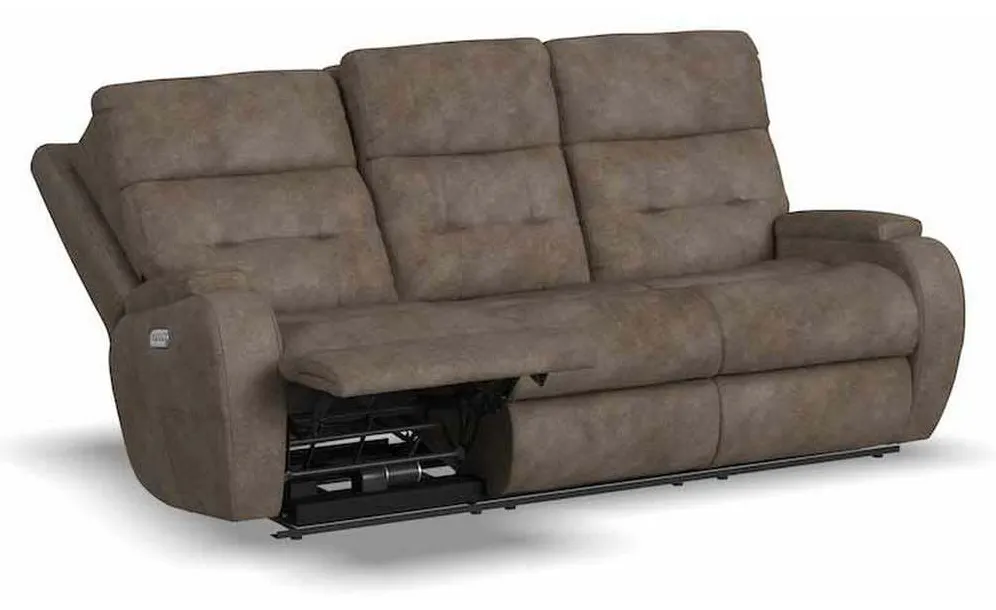 Flexsteel B3906-62H Strait Power Reclining Sofa with Power Headrests Flexsteel B3906-62H Strait Power Reclining Sofa with Power Headrests
