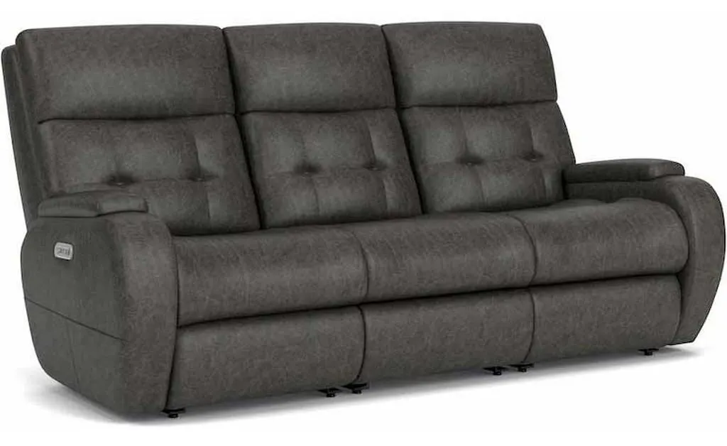Flexsteel B3906-62H Strait Power Reclining Sofa with Power Headrests Flexsteel B3906-62H Strait Power Reclining Sofa with Power Headrests