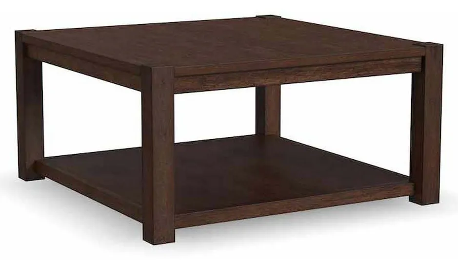 Flexsteel W1002-0321 Boulder Square Coffee Table with Casters Flexsteel W1002-0321 Boulder Square Coffee Table with Casters