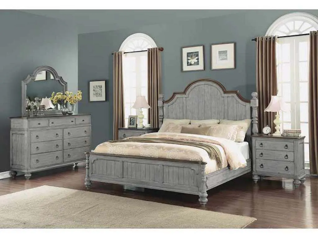Flexsteel W1047-90K Plymouth King Poster Bed Flexsteel W1047-90K Plymouth King Poster Bed