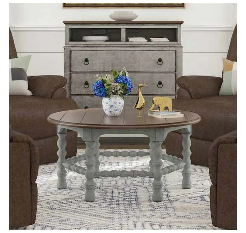 Flexsteel W1447-034 Plymouth Round Coffee Table Flexsteel W1447-034 Plymouth Round Coffee Table