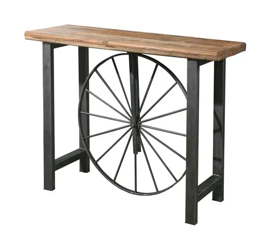 Furniture Classics CF116 FCL Accents Iron Spoke Console Furniture Classics CF116 FCL Accents Iron Spoke Console