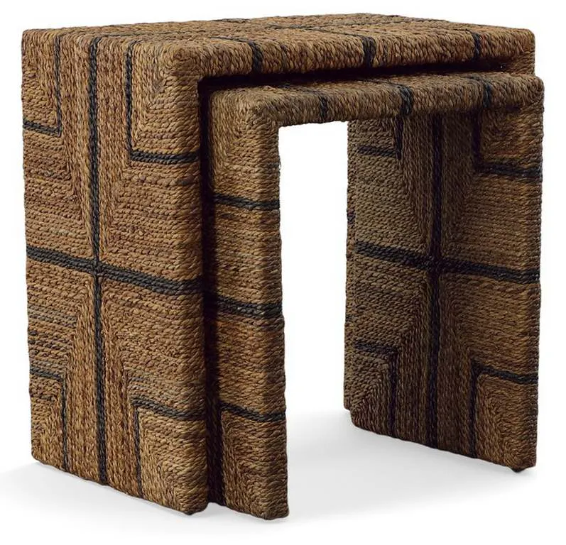 Furniture Classics 18-109 Fox Woven Nesting Tables Furniture Classics 18-109 Fox Woven Nesting Tables
