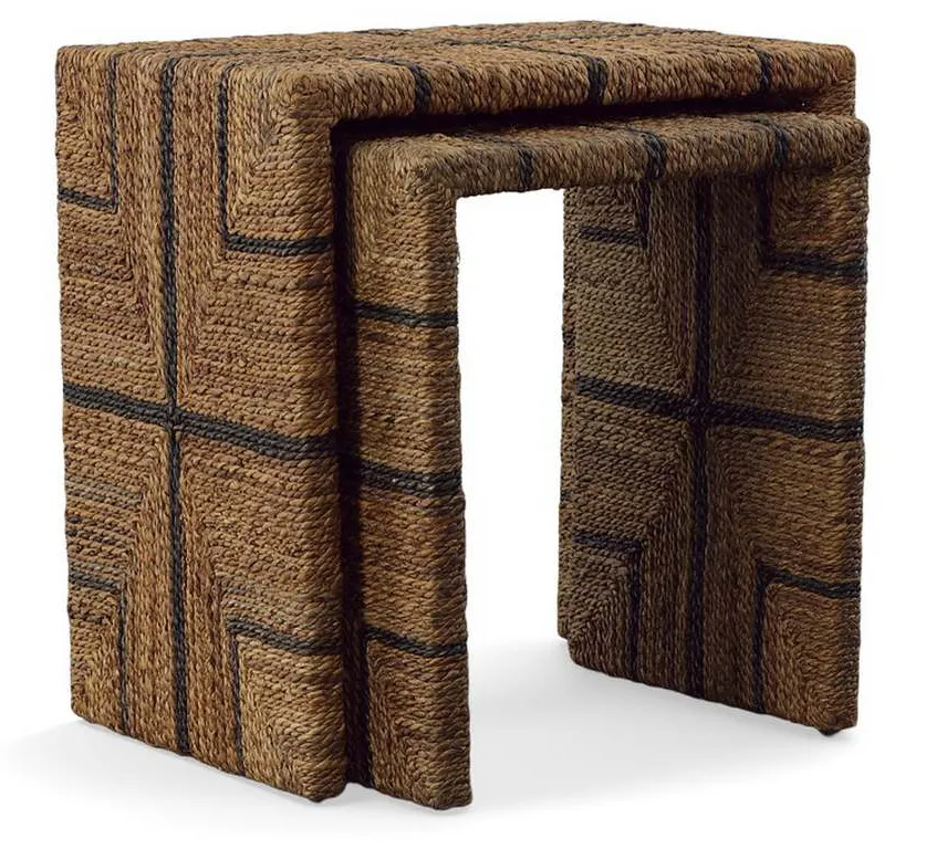 Furniture Classics 18-109 Fox Woven Nesting Tables Furniture Classics 18-109 Fox Woven Nesting Tables