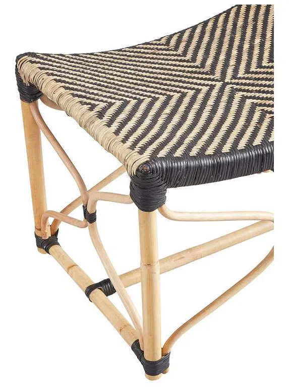 Furniture Classics 18-66 Black and Tan Bistro Stool Furniture Classics 18-66 Black and Tan Bistro Stool