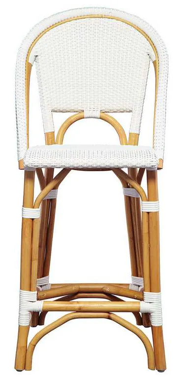 Furniture Classics 18-87 White Leroy Counter Stool Furniture Classics 18-87 White Leroy Counter Stool