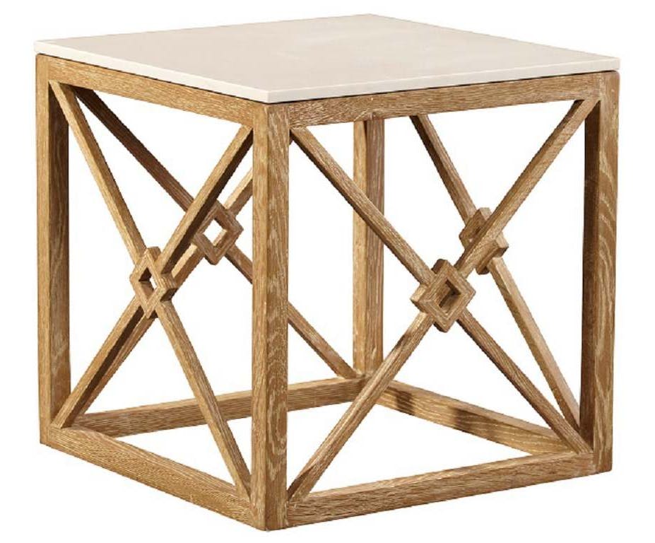Furniture Classics 20-114 White Marble Side Table Furniture Classics 20-114 White Marble Side Table