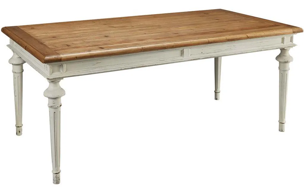 Furniture Classics 20-167W White Piccolo Table Furniture Classics 20-167W White Piccolo Table